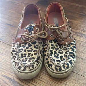 Vintage Leopard Sperrys